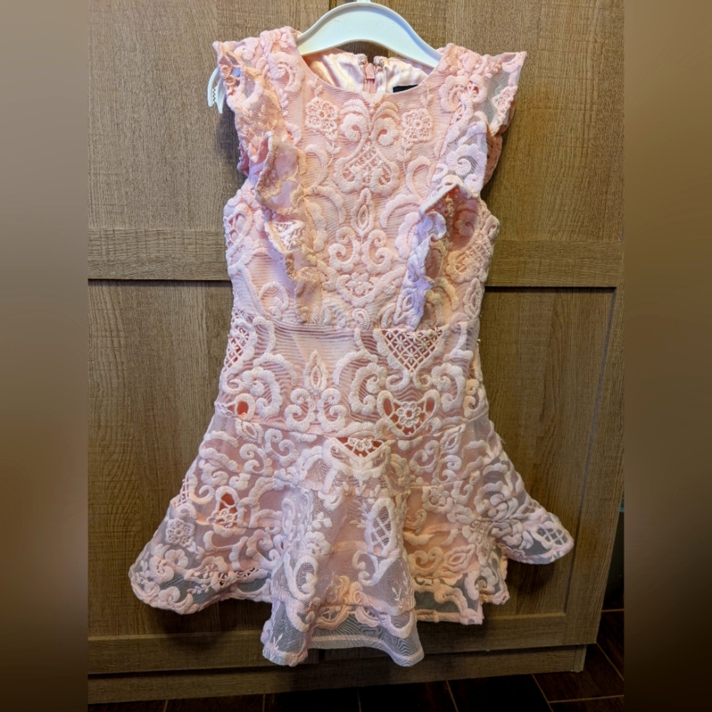 Bardot Pink  Dress